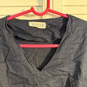 Elegant Black Long Sleeve Dress with Pockets